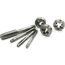 12x Adjustable Metric Tap Die Set Tapping Wrench Hand Threading Kit with C UWY