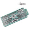 12x Adjustable Metric Tap Die Set Tapping Wrench Hand Threading Kit with C UWY