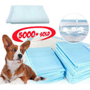 5pcs Puppy Pet Dog Cat Toilet Pee Training Pads Absorbent Diapers RUR