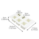 Stereo Cube Border Silicone Fondant Cake Decor Chocolate Baking Mould