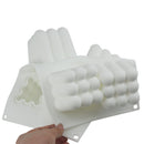 Stereo Cube Border Silicone Fondant Cake Decor Chocolate Baking Mould