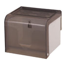 Wall Plastic Toilet Paper Holder Roll Tissue Box w/ Phone Holder Sucker xcd SVU