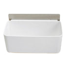 Holder Wall Mounted Kitchen Caster Storage Shelf Kitchen Sucker Rack Bathroom YM