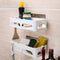 Bathroom Shelf With Suction Rack Shower Wall Organizer Storage Kitchen Rack YM