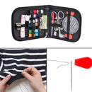 68*Home Travel Thread Threader Needle Tape Measure Scissor Sewing Kit Emerge rf