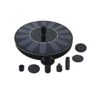 Outdoor Solar Powered Floating Bird Bath Water Fountain Pump Garden Pond Pool DS