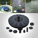 Outdoor Solar Powered Floating Bird Bath Water Fountain Pump Garden Pond Pool DS