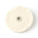 6 inch Cloth Buffing Polishing Wheel 1/2in Arbor Buffer Polish Grinder White j