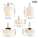 5 x Buffing Pad Polishing Mop Car Wheel Buffer Polisher Kit Drill Attachme LOZ