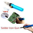 Gas Blow Torch Soldering Iron Gun Refillable Butane Welding Pen Tool UKQ
