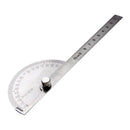 Stainless Steel 180 degree Protractor Angle Finder Arm Rotary Measuring EZL