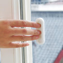 16Pcs The Open Sliding Paste Door Handles Glass Window Cabinet Drawer Wa ERN