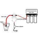 DC 12V Mini Micro Diaphragm High Pressure Water Pump Automatic Switch 70W 130psi