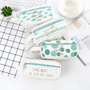 Function School Pencil Case & Bags Large Capacity Canvas Bag Pen Zipper KMM