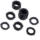 20pcs Flat Rubber Seals Garden Hose Washers Pipe Water Tap Sprayer Conne MLH