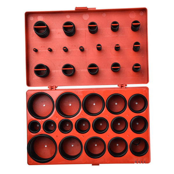 Rubber Gasket O-ring Kit Automotive Seal Universal 419 Pieces Assortment Set