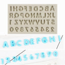 Silicone Alphabet Letter Number Mold Cake Decorating Chocolate Bake Mould ZZD