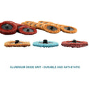2-Inch Roloc Sanding Discs Quick Change Fine Medium Coarse Assorted Pac MWY