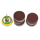 100Pcs 2'' 50mm Mixed Sander Sanding Discs 80-3000 Grit Pads Hook Loop Sandpaper