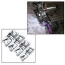 4pcs/set Narrow Rolled Hem Foot Sewing Machine Hemmer Presser Foot 3/4/6mm 2019