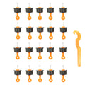 21x Useful Reusable Tile Leveling Positioning System Leveler T-lock Floor Tool