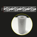 Lace Mirror To Window Glass Door Floral Waistline Wall Paste Stickers Dec SGU