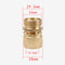 Car Wash Water Gun Universal Joint Quick Pipe Connector Hose Washing CGR