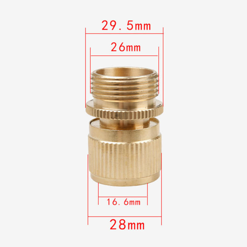 Car Wash Water Gun Universal Joint Quick Pipe Connector Hose Washing CGR