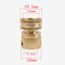 Car Wash Water Gun Universal Joint Quick Pipe Connector Hose Washing CGR