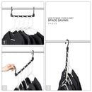 8pcs Space Saver Wonder Magic Clothes Hanger Rack Clothing Hook Organize NHO