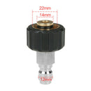 Quick Connector Female M22/14 To 1/4 Male Adapter For Pressure Washer Connect