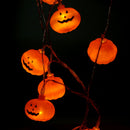20 LED Pumpkin String Fairy Lights Lantern Party Home Props Halloween XMB