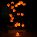 20 LED Pumpkin String Fairy Lights Lantern Party Home Props Halloween XMB