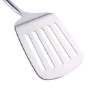 Stainless Steel Flat Fish Slice Frying Spatula Leaky Shovel for Kitchen SFZ