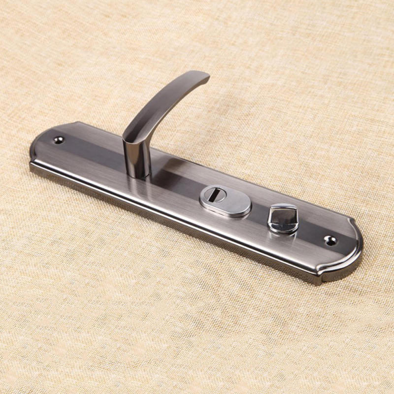 Aluminum Door Lock Lever Bedroom Living Room Interior Door Left Handle Lock MII