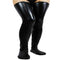 Fashion Womens Sexy Long Socks Thigh High Stockings Faux Leather Club-wear
