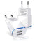 EU Plug Dual USB Quick Travel Charge Wall Charger Adapter 3.1A for iPhon MPC