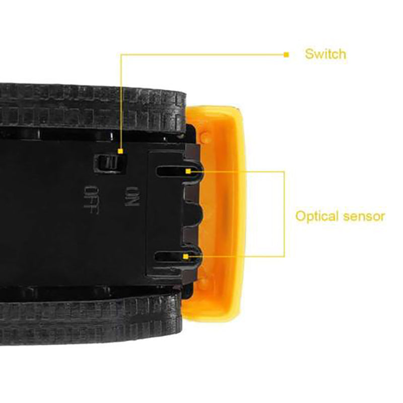 Follow Road Automatic Inductive Car Marking Engineering Vehicle Novelt Wc