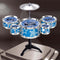 Boy Girl Kids Percussion Musical Instrument Jazz Drum Set Toys Music Band  CKQ