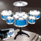 Boy Girl Kids Percussion Musical Instrument Jazz Drum Set Toys Music Band  CKQ