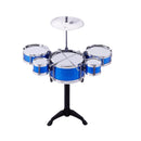 Boy Girl Kids Percussion Musical Instrument Jazz Drum Set Toys Music Band  CKQ