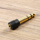 6.5mm Male to 3.5mm Female Jack Plug Stereo Headphone Audio Adapter Converter