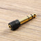 6.5mm Male to 3.5mm Female Jack Plug Stereo Headphone Audio Adapter Converter