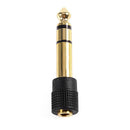 6.5mm Male to 3.5mm Female Jack Plug Stereo Headphone Audio Adapter Converter
