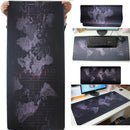 Extended Gaming World Map Mouse Pad Large Size Desk Keyboard Mat 80cm*30 ETX