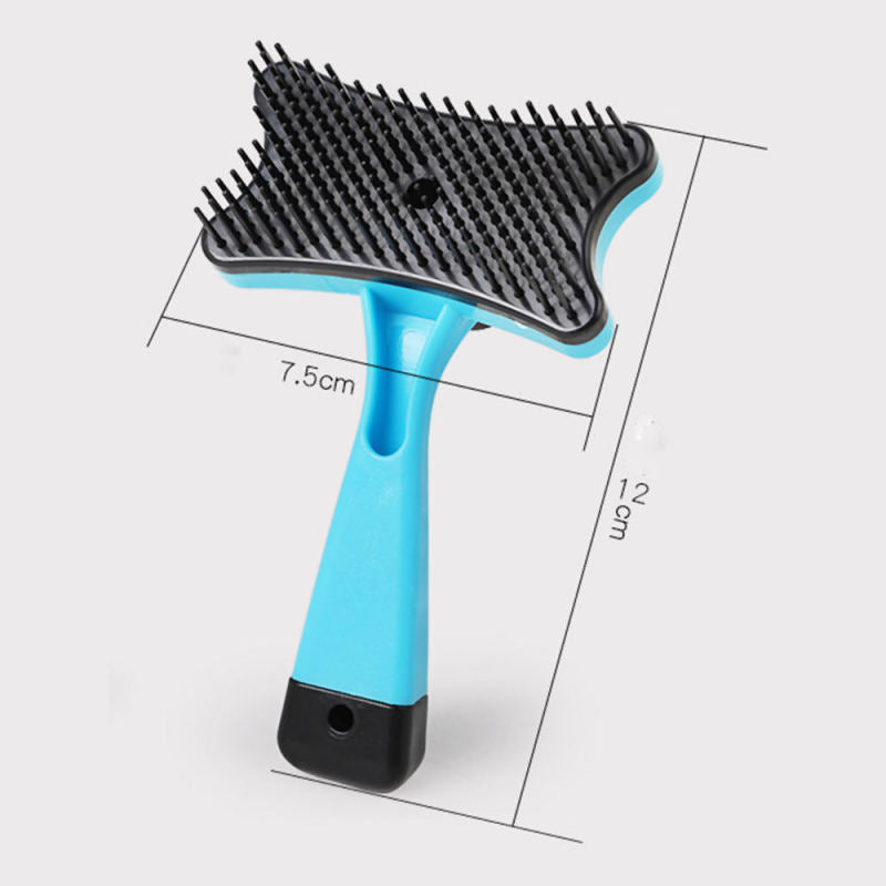 Pets Dog Cat Hair Fur Shedding Trimmer Grooming Rake Comb Brush Tool XZQ