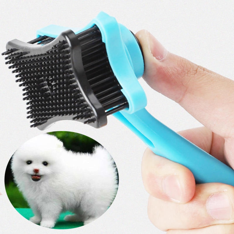 Pets Dog Cat Hair Fur Shedding Trimmer Grooming Rake Comb Brush Tool XZQ