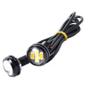 5X 23mm 5730-SMD Two-Color White Amber Eagle Eye LED DRL Turn Signal Car VLP