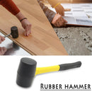 Durable Rubber Hammer Double Face Non Slip Handle Tiling Mallet Well PHY