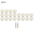 20x Polishing Head Grinding Jewelry Metal Wheels Buffing+2 Mandrels Useful GCI